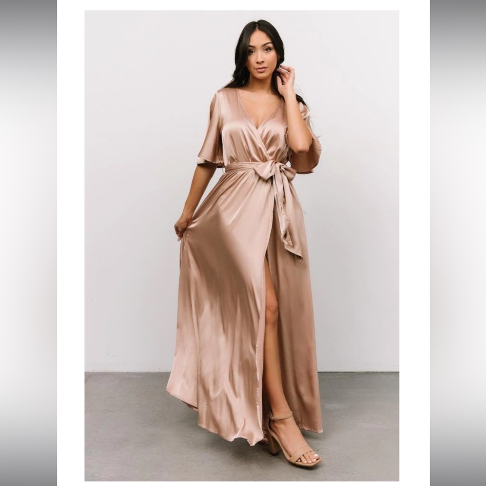 Baltic Born Kensington Satin Dress